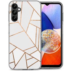 imoshion Design Hülle Samsung Galaxy A14 (5G/4G) - White Graphic