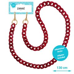 Zanae Universal Handyband-Kette - Coral Red