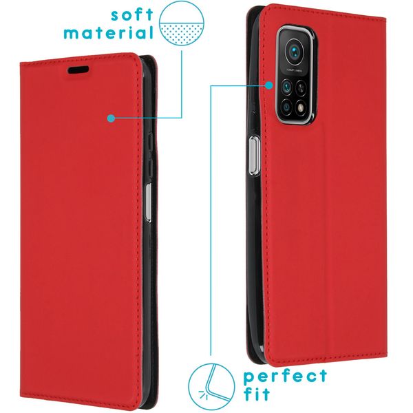 imoshion Slim Folio Klapphülle Xiaomi Mi 10T (Pro) - Rot