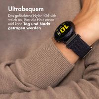 imoshion Gewebtes Nylonarmband - Universeller 22-mm-Anschluss - Dunkelgrau