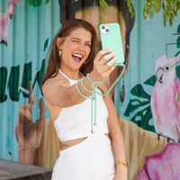 imoshion SilikonHülle mit Band Samsung Galaxy A55 - Mintgrün