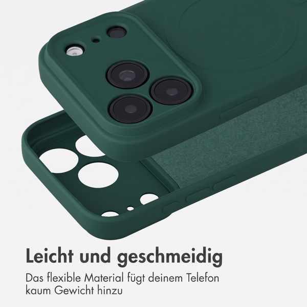 imoshion Color Back Cover mit MagSafe Apple iPhone 18 Pro / 17 Pro - Dunkelgrün
