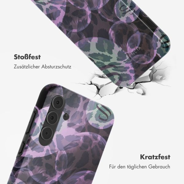 Selencia Vivid Back Cover Samsung Galaxy A55 - Leo Bubble Green