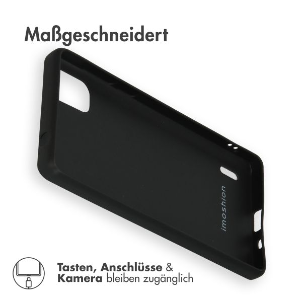 imoshion Color TPU Hülle für das Nokia C2 2nd Edition - Schwarz