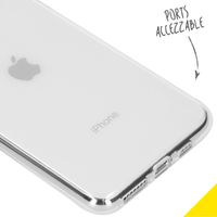 Accezz TPU Clear Cover Transparent für iPhone 11 Pro Max