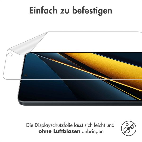 imoshion Displayschutz Folie 3-Pack Xiaomi Poco X6 Pro