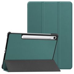 imoshion Trifold Klapphülle Samsung Galaxy Tab S9 11.0 Zoll / S10 Lite / S10 FE / S9 FE 10.9 Zoll - Dunkelgrün