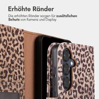 imoshion Design Klapphülle Samsung Galaxy S25 - Leopard Mood