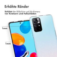 Accezz Clear TPU Backcover Xiaomi Redmi Note 11 (4G) / Note 11S (4G) - Transparent