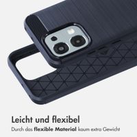 imoshion Brushed Back Cover Oppo A6 Pro (5G) - Dunkelblau