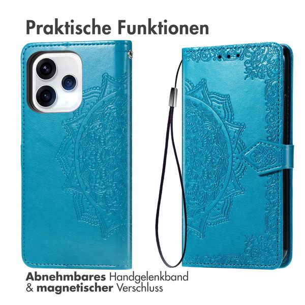 imoshion Mandala Klapphülle Oppo Reno15 (5G) - Türkis