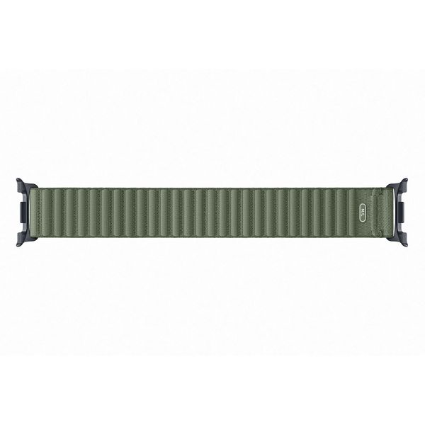 Samsung Original Fabric Armband für  Samsung Galaxy Watch 9 (40/44mm) / Watch 8 (40/44mm) / Classic (46mm) - Größe M/L - Olive