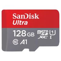 SanDisk microSD Ultra - 128GB - inklusive SD Adapter - Full HD