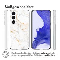 imoshion Design Hülle für das Samsung Galaxy S23 Plus - White Marble