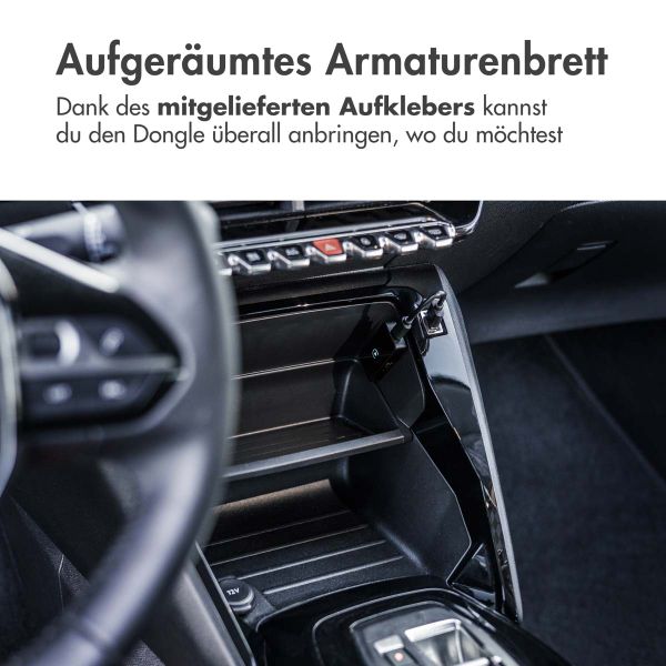 imoshion CarPlay Adapter - CarPlay ohne kabel für Apple CarPlay und Android Auto