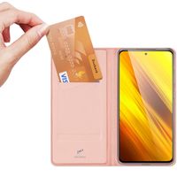 Dux Ducis Slim TPU Klapphülle für das Xiaomi Poco X3 (Pro) - Roségold