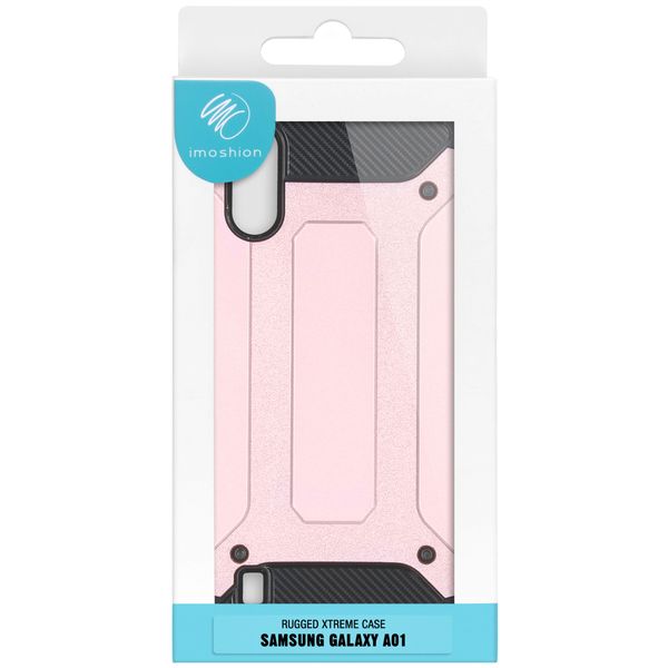 imoshion Rugged Xtreme Case Roségold für das Samsung Galaxy A01
