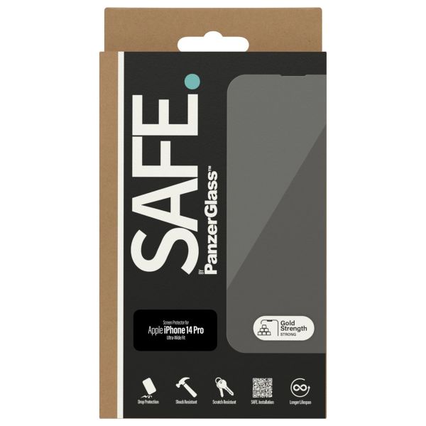 SAFE by PanzerGlass Ultra-Wide Fit Displayschutz für das Apple iPhone 14 Pro