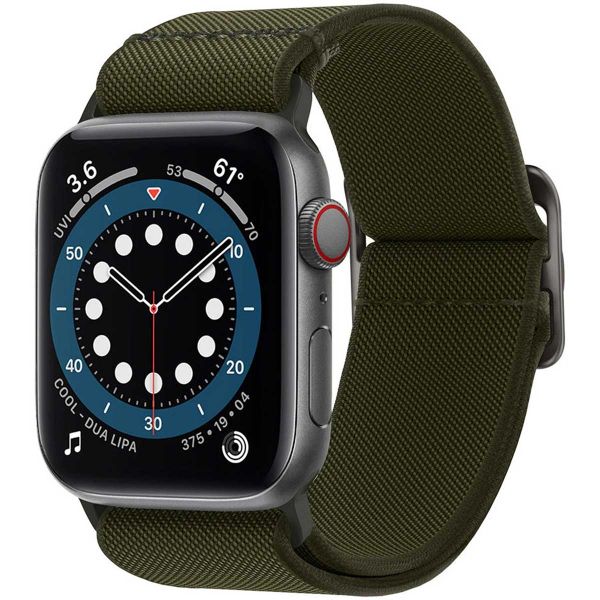 Spigen Armband Lite Fit für die Apple Watch Series 1 bis 10 / SE / Ultra (2) (44/45/46/49 mm) - Khaki