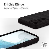 imoshion EasyGrip Back Cover für das Samsung Galaxy S22 - Schwarz