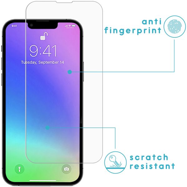 imoshion Bildschirmschutzfolie Gehärtetes Glas iPhone 13 Mini