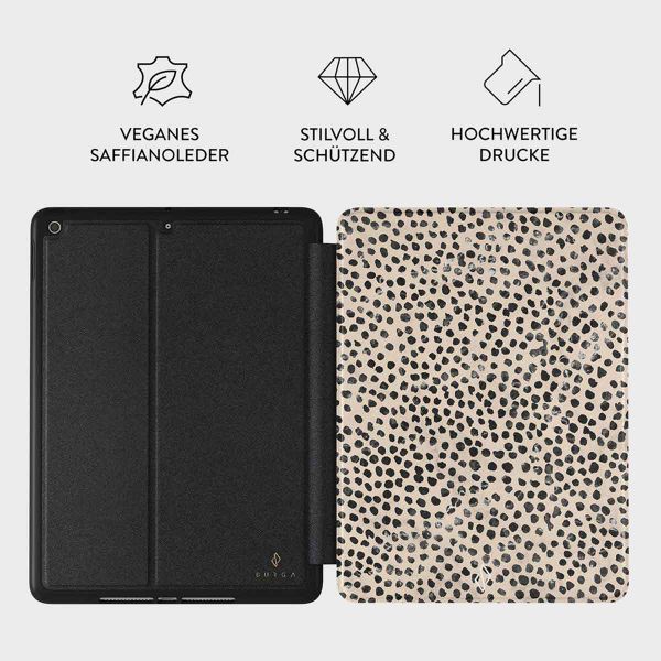 Burga Tablet Case Apple iPad 9 (2021) 10.2 Zoll / iPad 8 (2020) 10.2 Zoll / iPad 7 (2019) 10.2 Zoll - Almond Latte