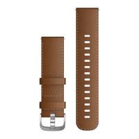 Garmin Lederarmband -   Garmin 22 mm Anschluss - Braun