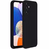 Accezz Liquid Silikoncase Samsung Galaxy A14 (5G) - Schwarz