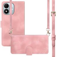 imoshion Klapphülle mit Kordel Xiaomi Redmi Note 17 (5G) - Rosa
