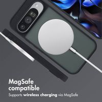 imoshion Color Guard Back Cover mit MagSafe Google Pixel 9 / 9 Pro / 10 / 10 Pro - Schwarz