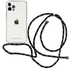imoshion Backcover mit Band Apple iPhone 12 (Pro) - Schwarz & Gold