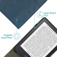 imoshion Stand Flipcase für das Kobo Clara 2E / Tolino Shine 4 - Dunkelblau