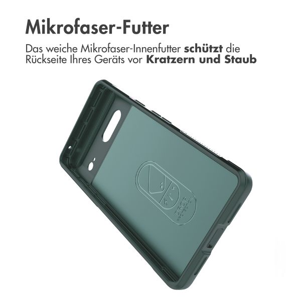 imoshion EasyGrip Back Cover für das Google Pixel 7 - Dunkelgrün