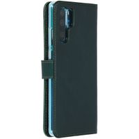 Selencia Echtleder Klapphülle Huawei P30 Pro - Grün