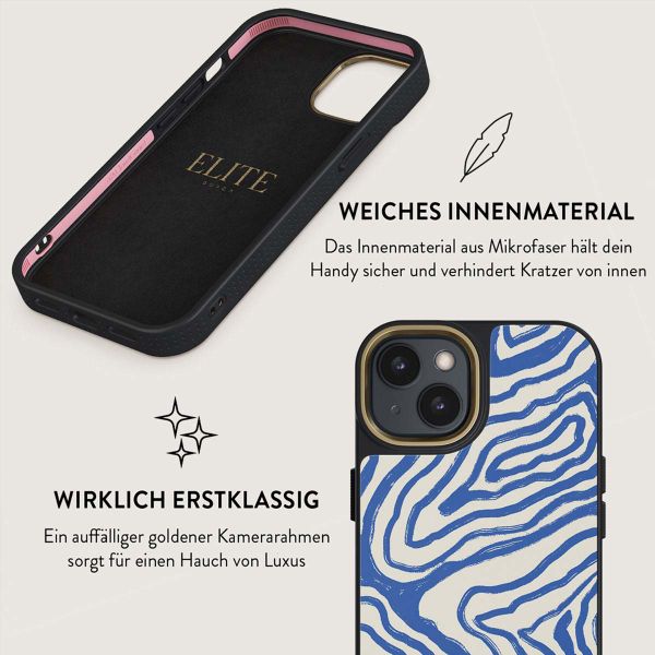 Burga Elite Gold Backcover für das iPhone 15 - Seven Seas