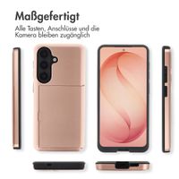 imoshion Backcover mit Kartenfach Samsung Galaxy S26 Plus - Rose Gold