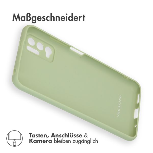 imoshion Color TPU Hülle für das Xiaomi Redmi Note 10 (5G) - Olive Green