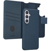 Accezz 2-in-1 Klapphülle aus Leder mit MagSafe Samsung Galaxy S26 Plus - Nightfall Blue