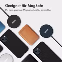 Accezz Liquid Silikoncase mit MagSafe Apple iPhone 16e - Schwarz