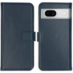 Selencia Echtleder Klapphülle Google Pixel 8a - Blau