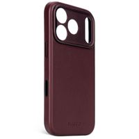Decoded Leather Backcover MagSafe Apple iPhone 17 Pro Max - Burgundy