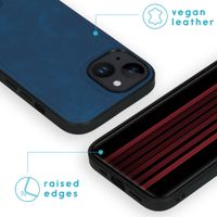 imoshion Entfernbare 2-1 Luxus Klapphülle Apple iPhone 15 - Blau