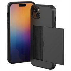 imoshion Backcover mit Kartenfach Apple iPhone 15 Plus - Schwarz