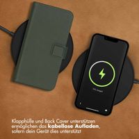 Accezz Premium Leather 2 in 1 Wallet Bookcase Samsung Galaxy A54 (5G) - Grün