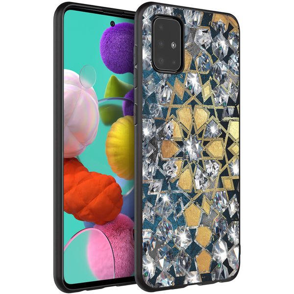 imoshion Design Hülle für das Samsung Galaxy A51 - Grafik / Bling