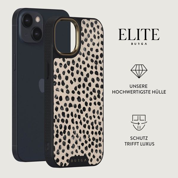 Burga Elite Gold Backcover für das Apple iPhone 15 Plus - Almond Latte
