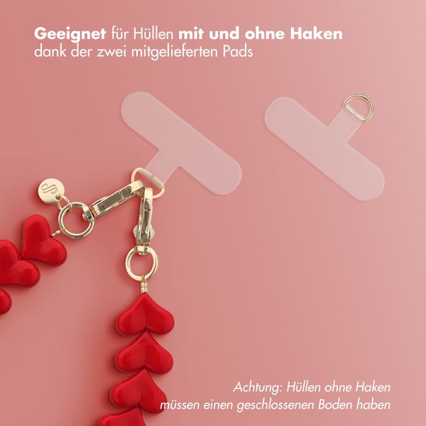 Selencia Lova Herz-Handgelenkbande - Red