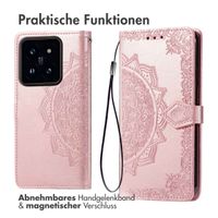 imoshion Mandala Klapphülle Xiaomi 14T Pro - Rosé gold