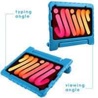 imoshion Schutzhülle mit Handgriff kindersicher Apple iPad Mini 7 (2024) / iPad Mini 6 (2021) - Blau
