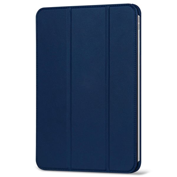 Decoded Textured Sillicon Slim Cover Apple iPad 11 (2025) 11 Zoll A16 / iPad 10 (2022) 10.9 Zoll - Navy Peony